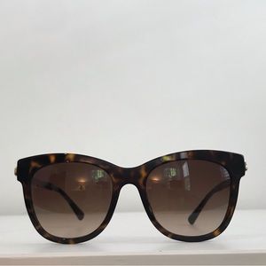 Giorgio Armani Oversized Tortoise Sunglasses